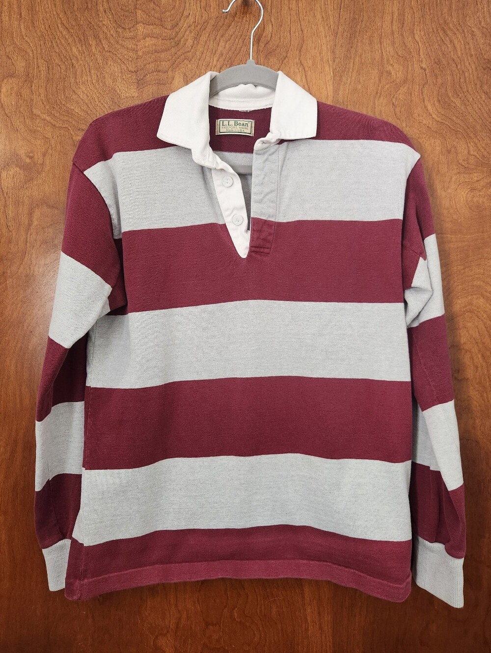 Vintage L.L. Bean Striped Rugby Shirt